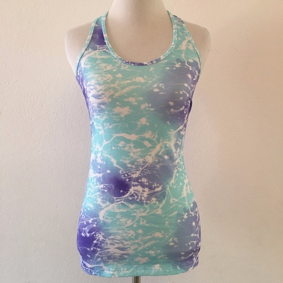 Ivivva by Lululemon Purple Blue Tank Top Size 14 - Picture 1 of 7